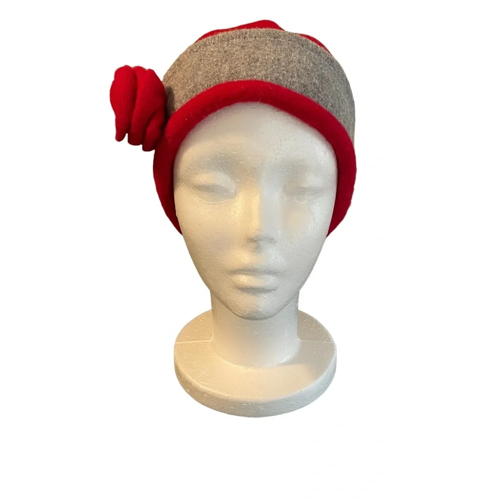 M'sieu Leon Flower Felt Wool Hat